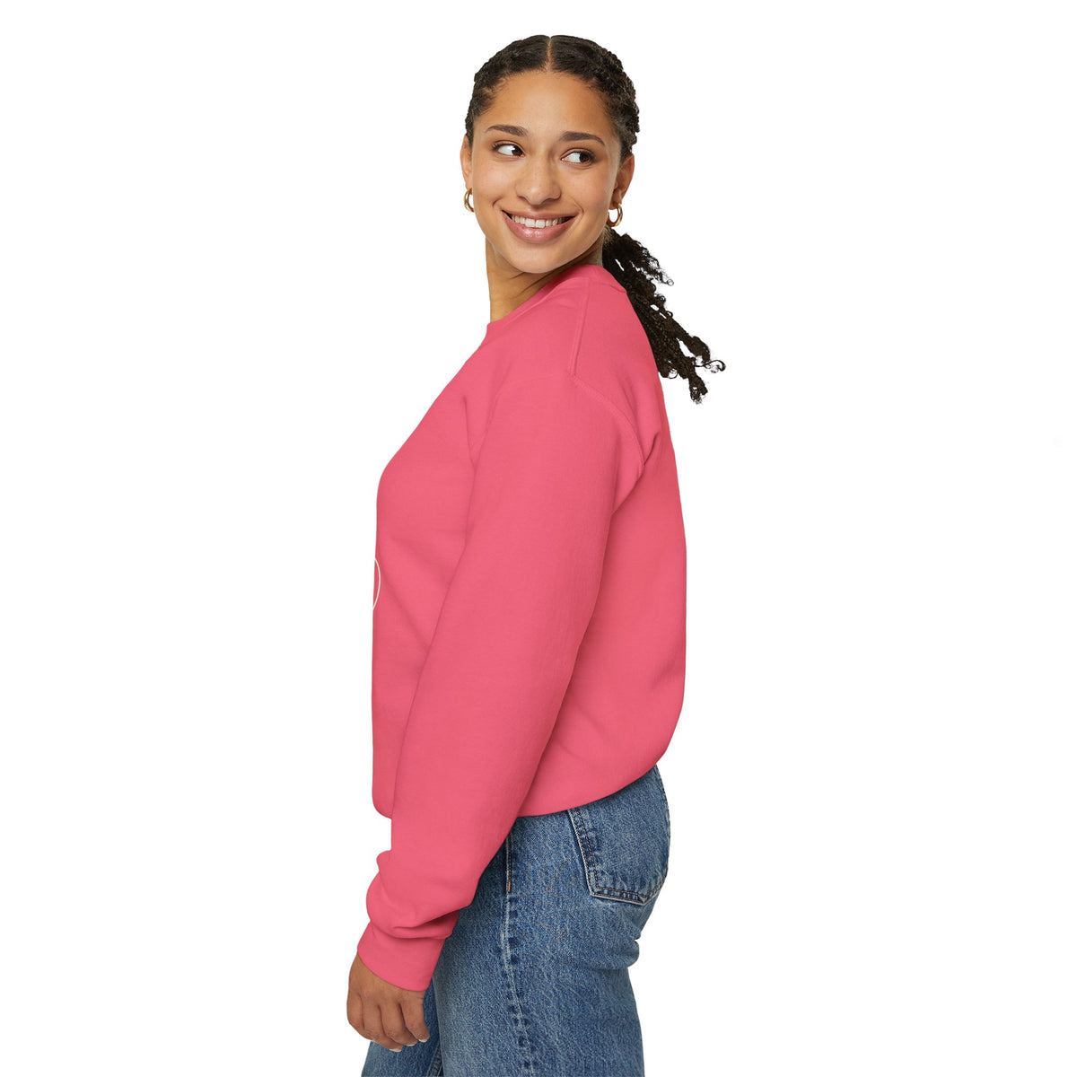 Overthinking Is My Cardio — Women's Empowerment Back Print Crewneck | Ascensum Wear