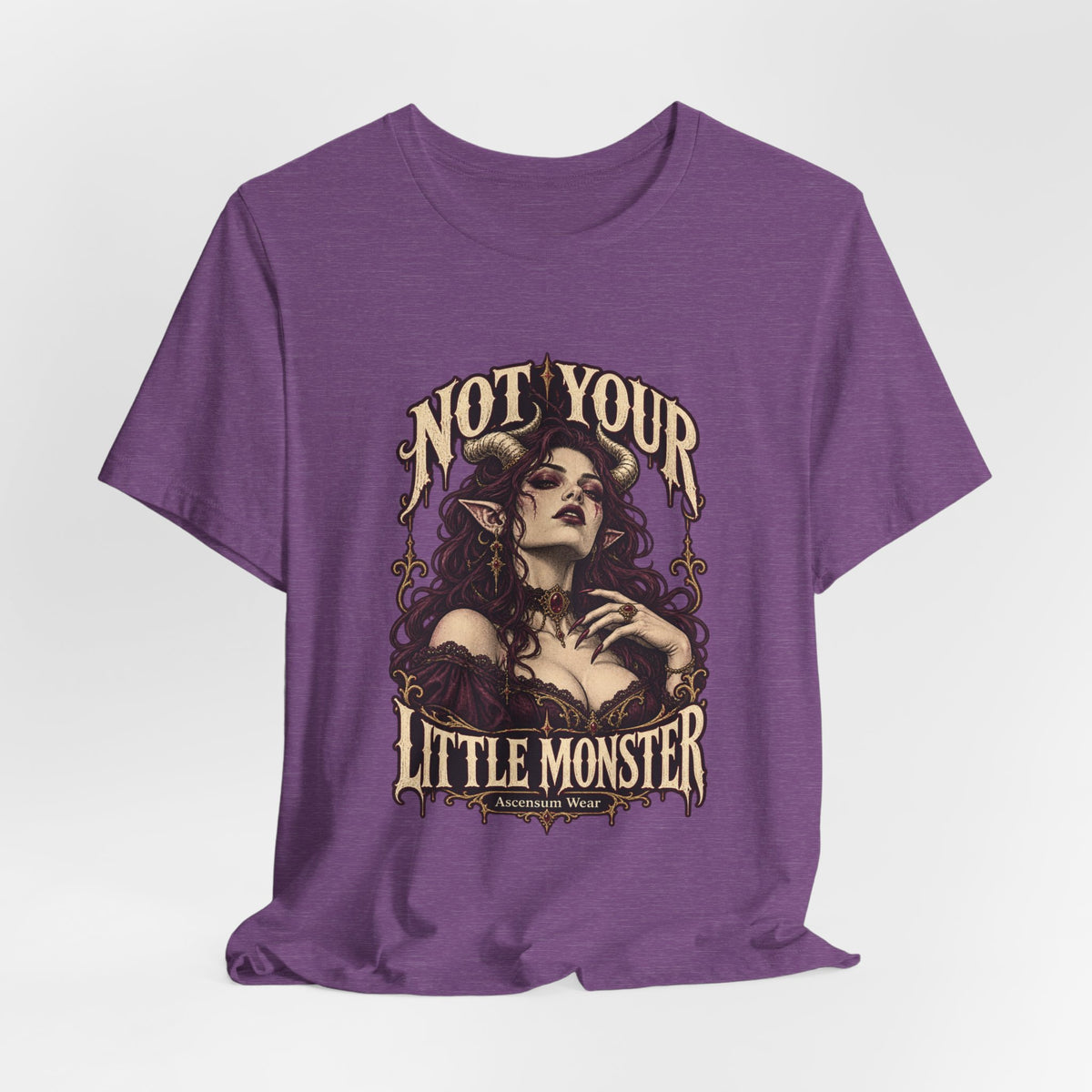 Not Your Little Monster — Halloween Graphic Tee | Ascensum Wear
