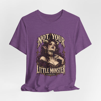 Not Your Little Monster — Halloween Graphic Tee | Ascensum Wear