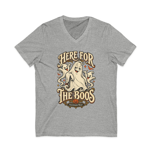 Here for the Boos — Vintage Ghost Trio Unisex Tee | Ascensum Wear