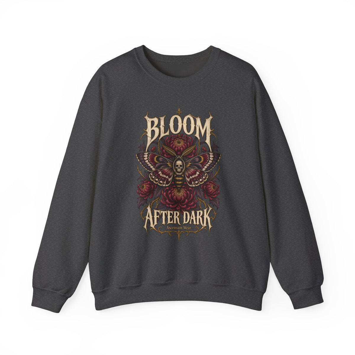 Bloom After Dark — Halloween Unisex Crewneck | Ascensum Wear