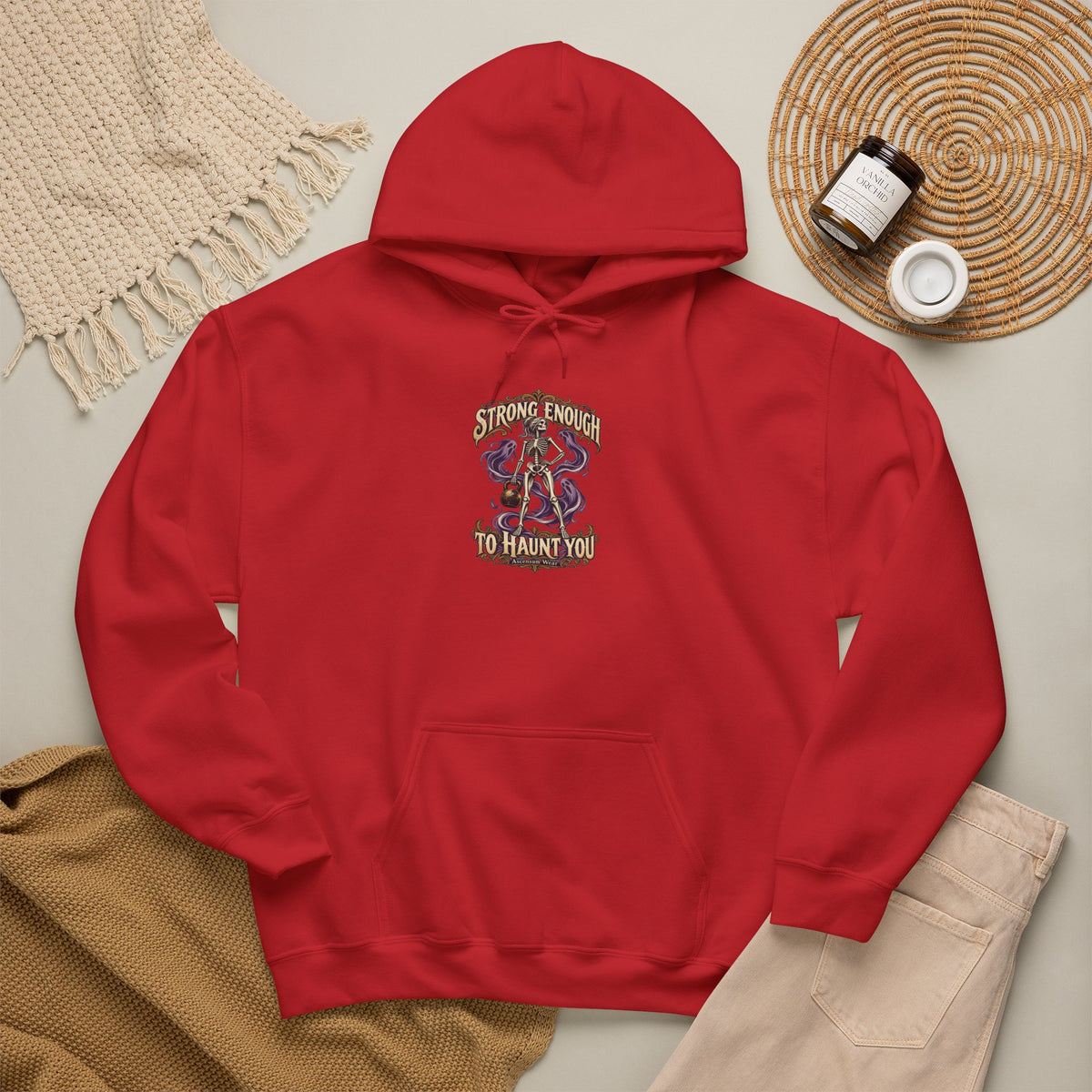 Strong Enough to Haunt You — Halloween Unisex Hoodie | Ascensum Wear