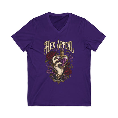 Hex Appeal — Halloween Unisex V Neck | Ascensum Wear