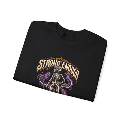 Strong Enough to Haunt You — Halloween Unisex Crewneck | Ascensum Wear