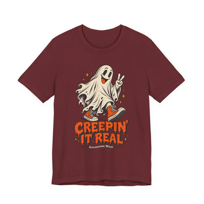 Creepin' It Real — Halloween Unisex Tee | Ascensum Wear