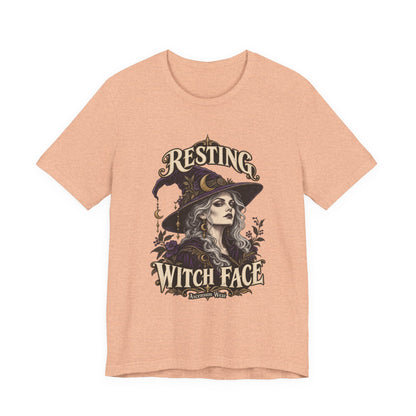 Resting Witch Face — Halloween Unisex Tee | Ascensum Wear