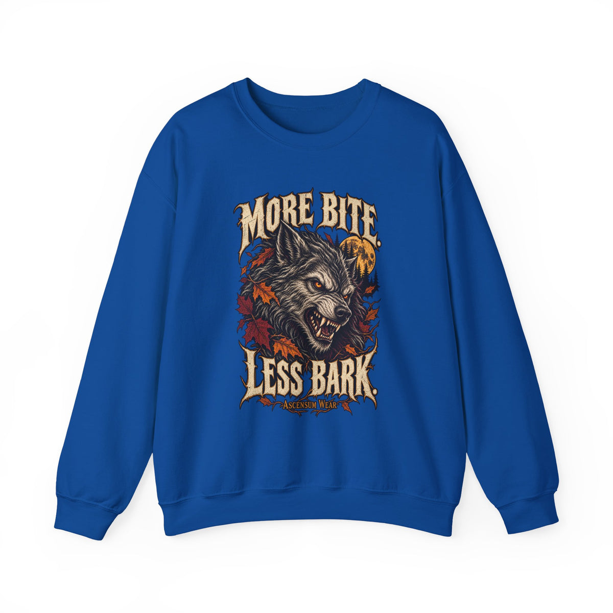 More Bite Less Bark — Halloween Unisex Crewneck | Ascensum Wear