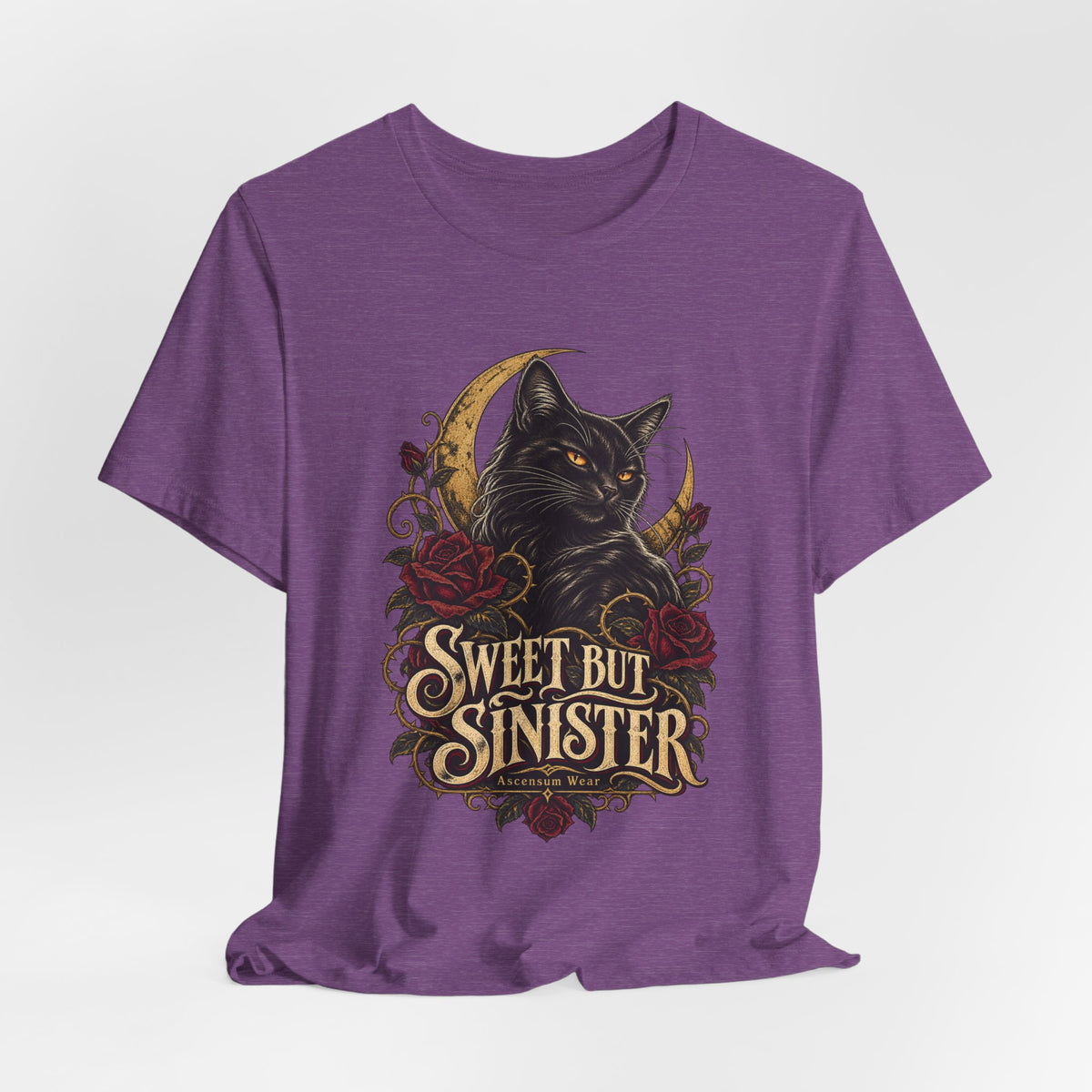 Sweet But Sinister — Black Cat Halloween Tee | Ascensum Wear