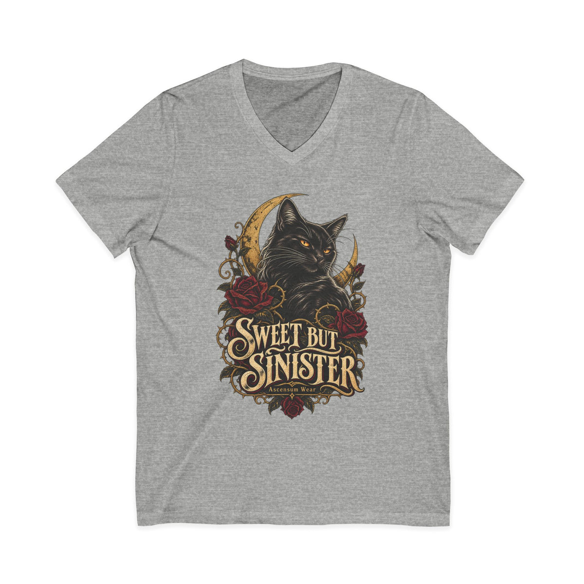 Sweet But Sinister — Black Cat Halloween Tee | Ascensum Wear
