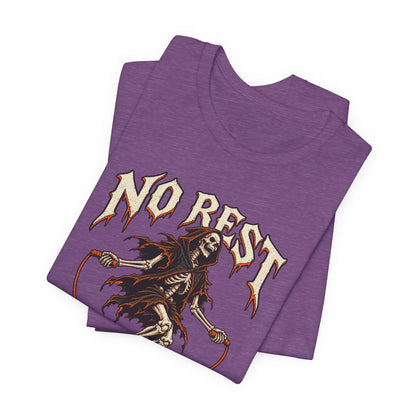 No Rest for the Wicked — Halloween Unisex Tee | Ascensum Wear