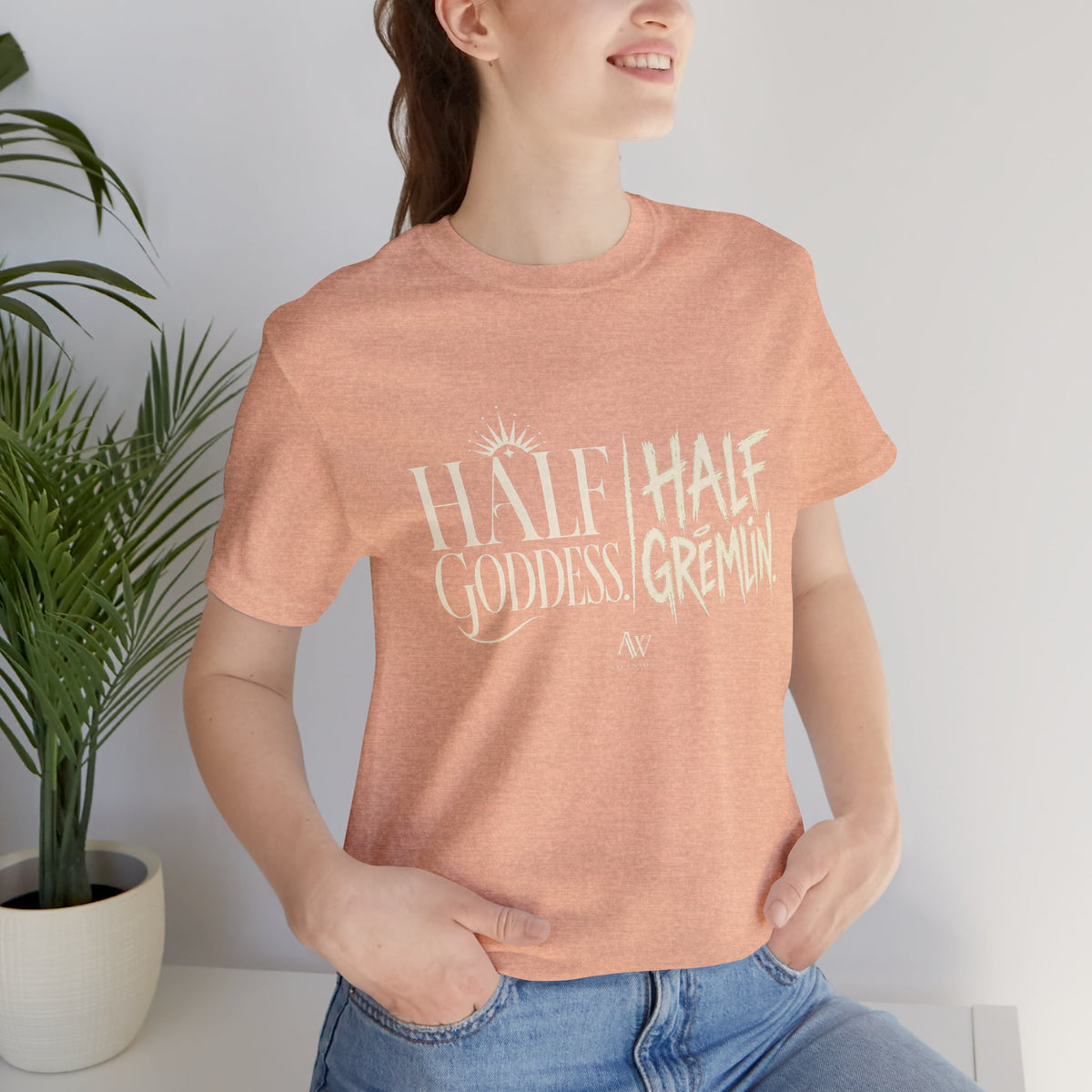 Half Goddess, Half Gremlin — Women's Empowerment Tee | Ascensum Wear