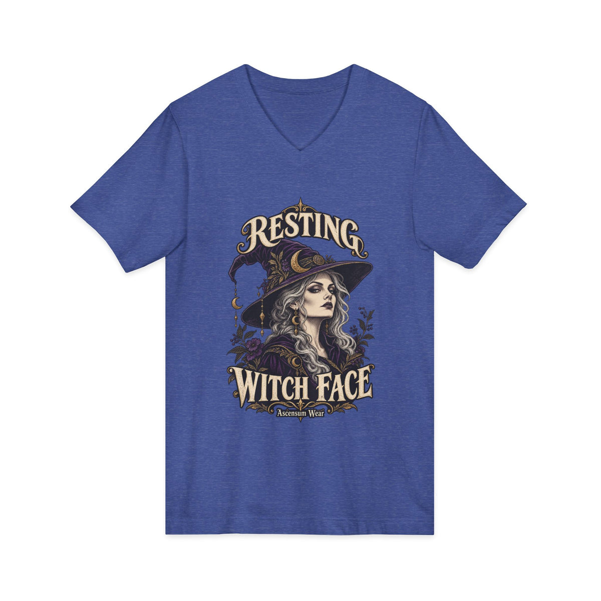 Resting Witch Face — Halloween Unisex Tee | Ascensum Wear