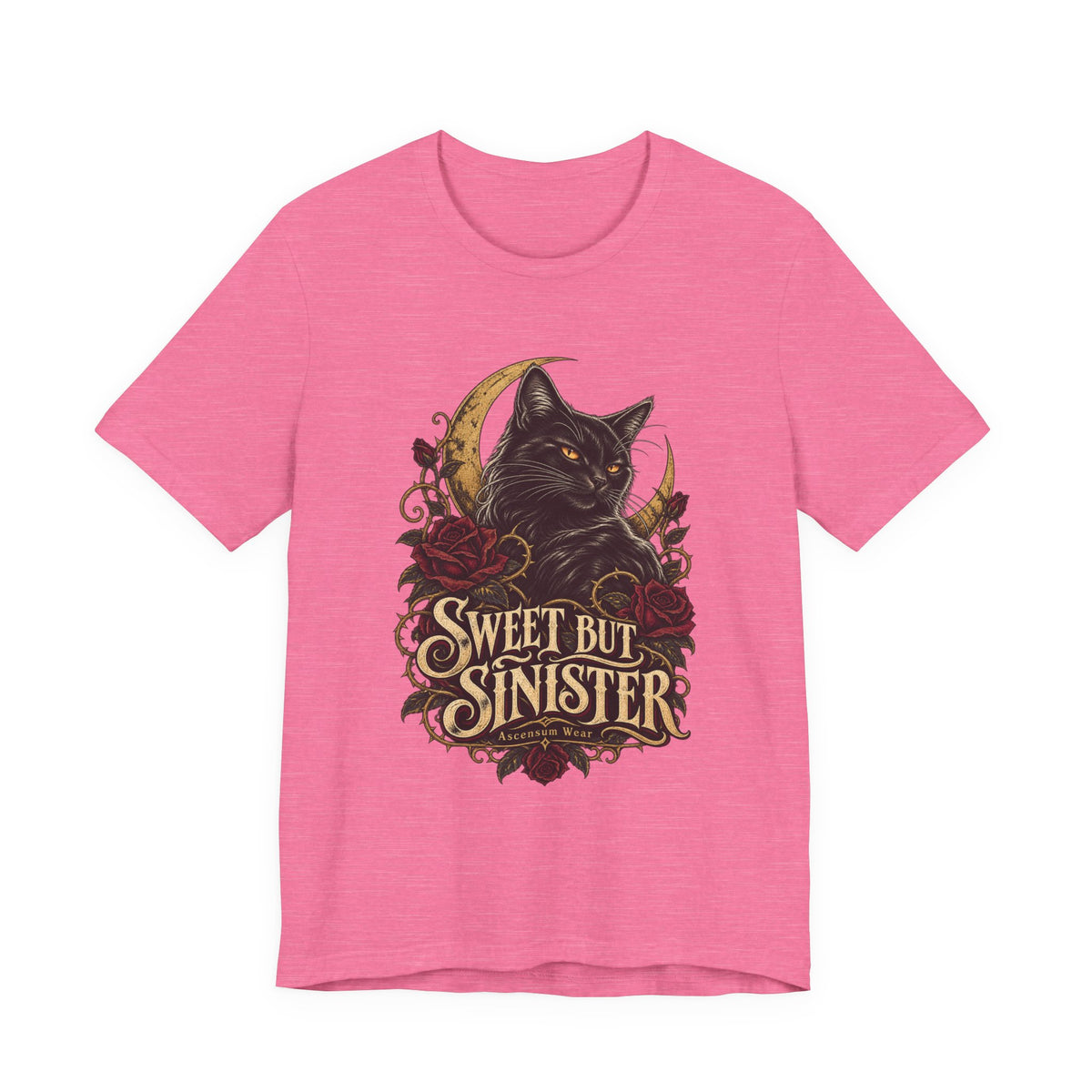 Sweet But Sinister — Black Cat Halloween Tee | Ascensum Wear