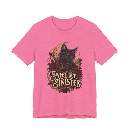 Sweet But Sinister — Black Cat Halloween Tee | Ascensum Wear