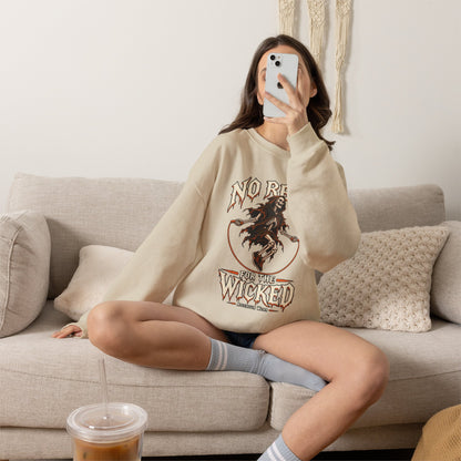 No Rest for the Wicked — Halloween Unisex Crewneck| Ascensum Wear