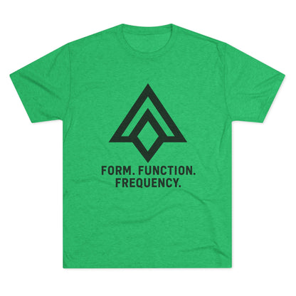 Form. Function. Frequency.  Logo Signature Alignment Tee