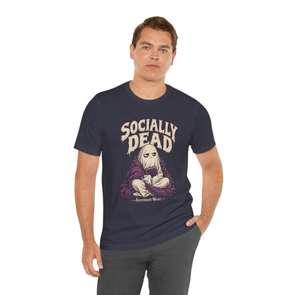 Socially Dead — Halloween Unisex Tee | Ascensum Wear