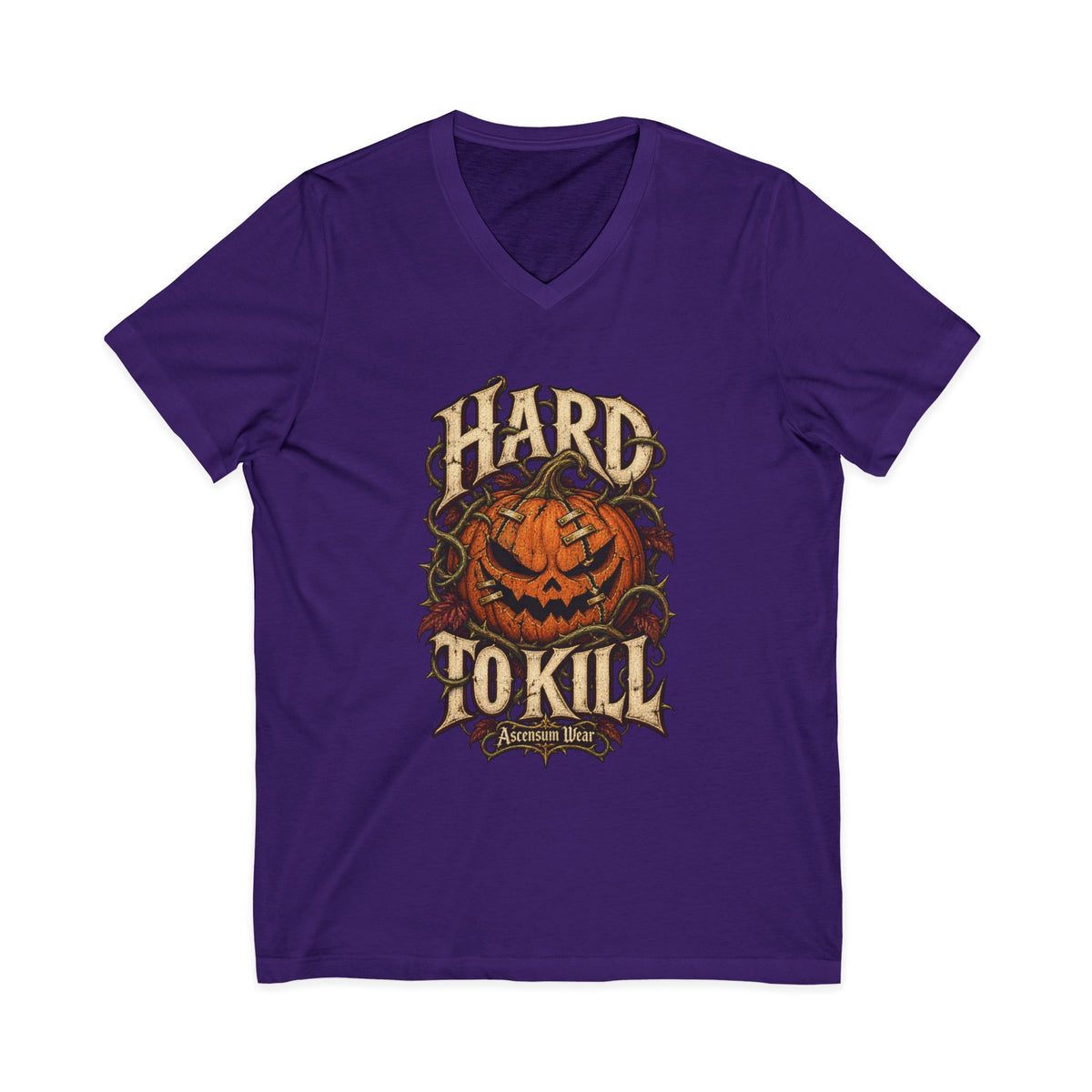 Hard to Kill — Halloween Unisex V Neck | Ascensum Wear