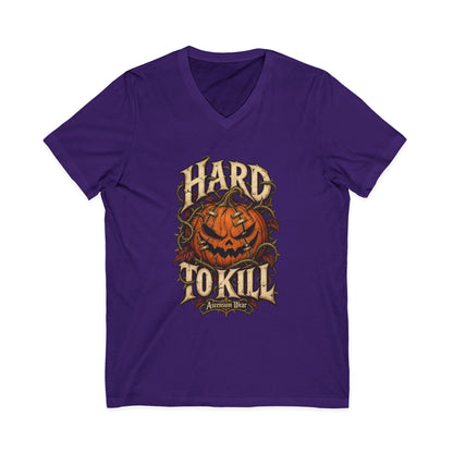 Hard to Kill — Halloween Unisex V Neck | Ascensum Wear