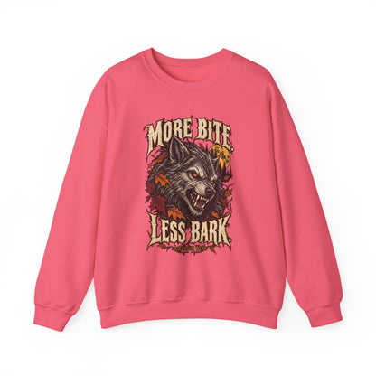More Bite Less Bark — Halloween Unisex Crewneck | Ascensum Wear