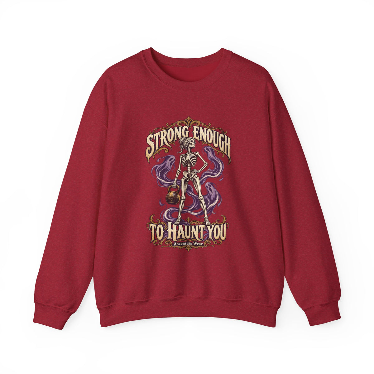 Strong Enough to Haunt You — Halloween Unisex Crewneck | Ascensum Wear
