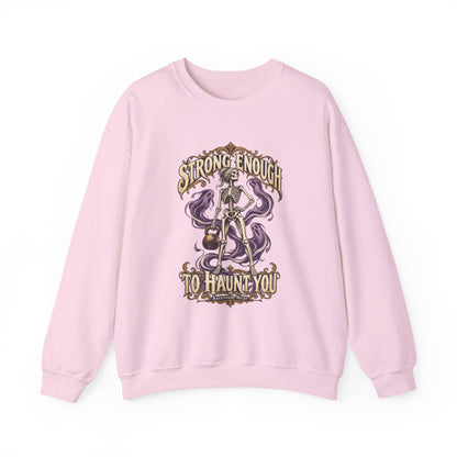 Strong Enough to Haunt You — Halloween Unisex Crewneck | Ascensum Wear