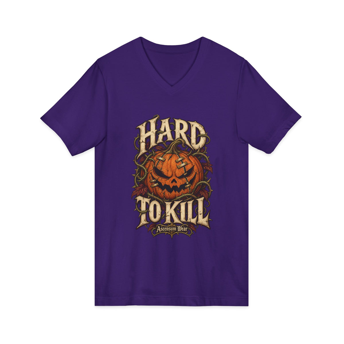 Hard to Kill — Halloween Unisex V Neck | Ascensum Wear