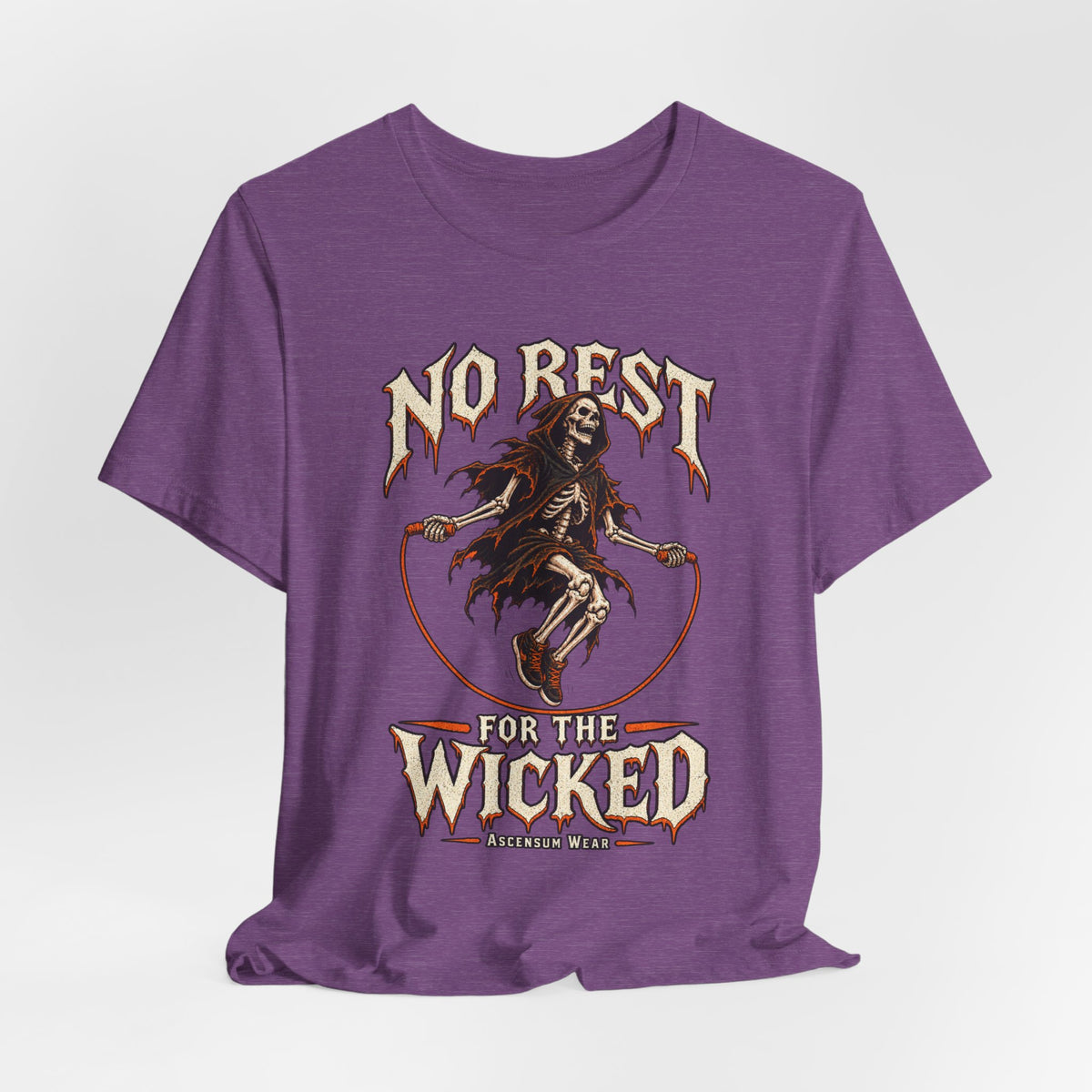 No Rest for the Wicked — Halloween Unisex Tee | Ascensum Wear