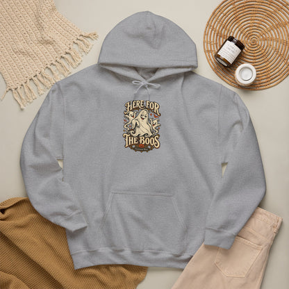 Here for the Boos — Vintage Ghost Trio Unisex Tee | Ascensum Wear