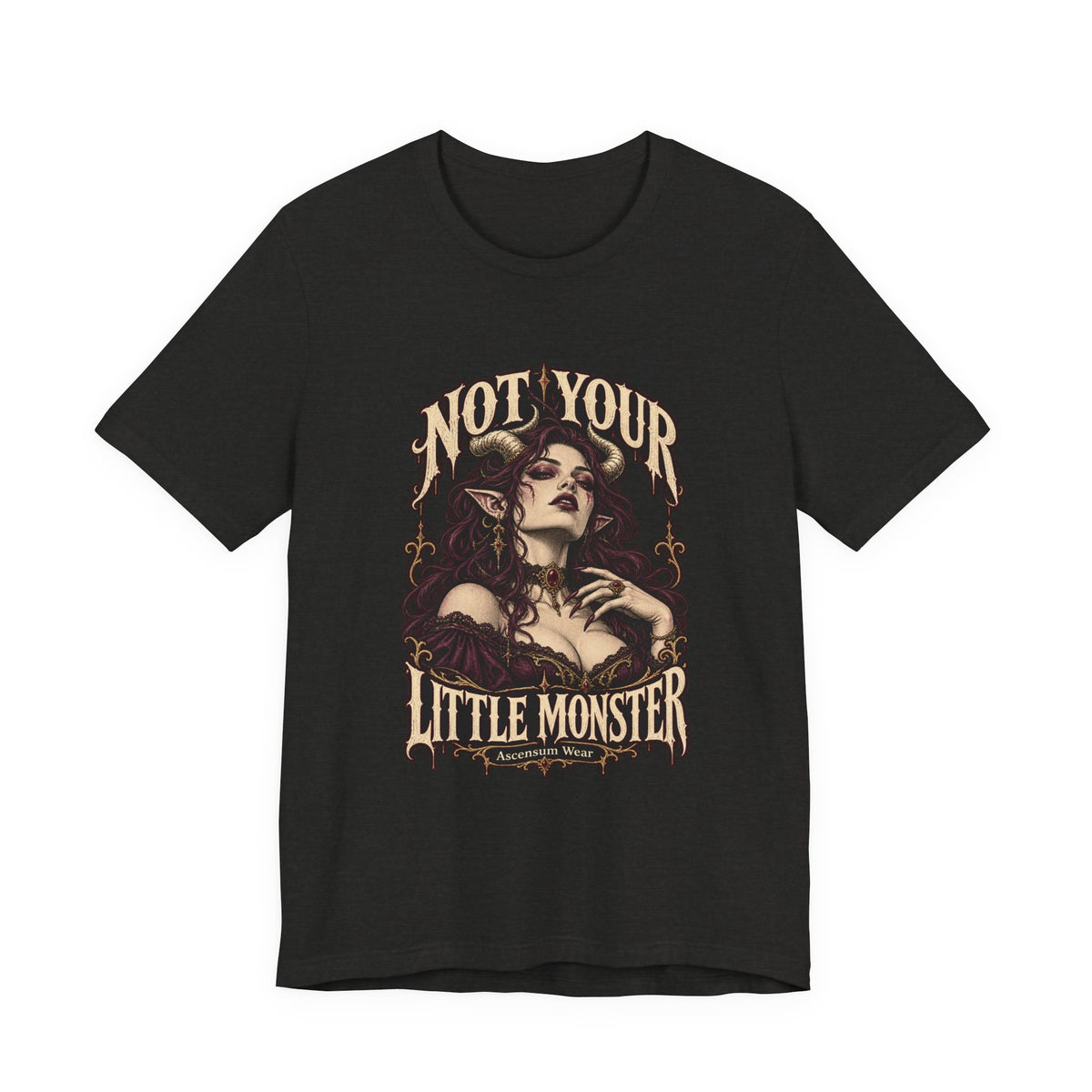 Not Your Little Monster — Halloween Graphic Tee | Ascensum Wear