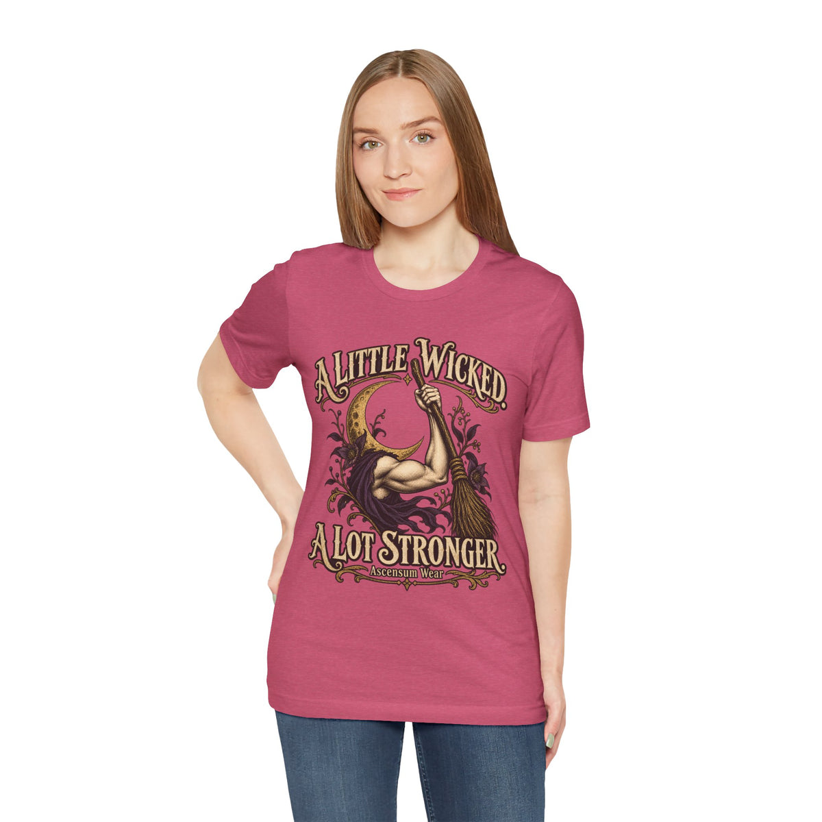 A Little Wicked A Lot Stronger — Halloween Unisex Tee | Ascensum Wear