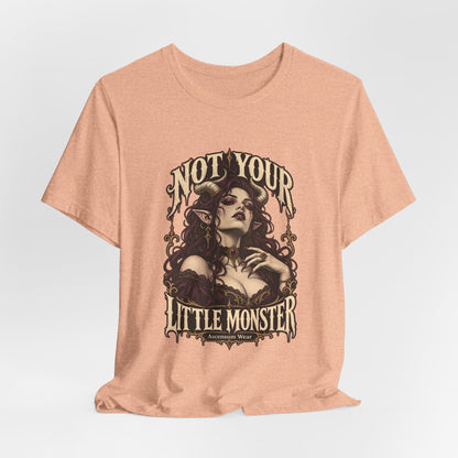 Not Your Little Monster — Halloween Graphic Tee | Ascensum Wear