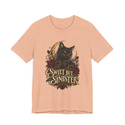 Sweet But Sinister — Black Cat Halloween Tee | Ascensum Wear