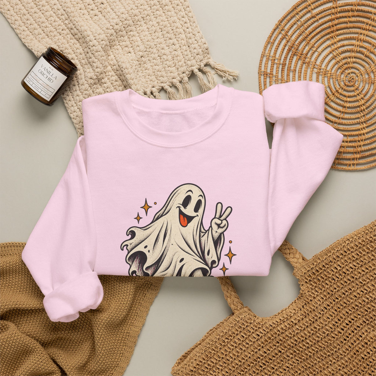 Creepin' It Real — Halloween Unisex Crewneck | Ascensum Wear