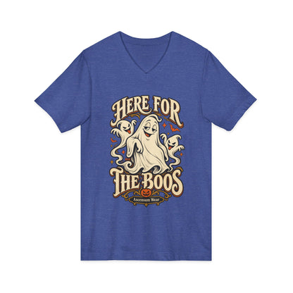 Here for the Boos — Vintage Ghost Trio Unisex Tee | Ascensum Wear