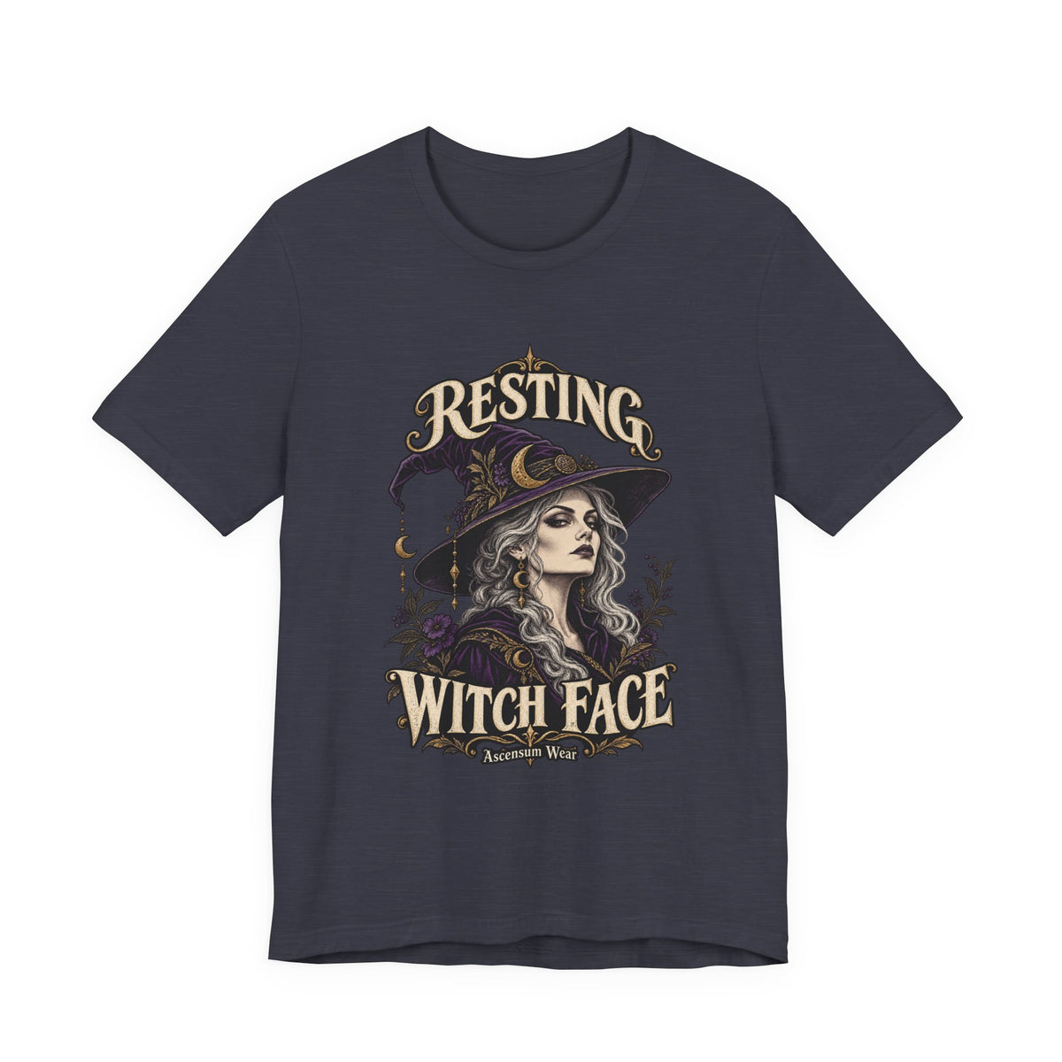 Resting Witch Face — Halloween Unisex Tee | Ascensum Wear