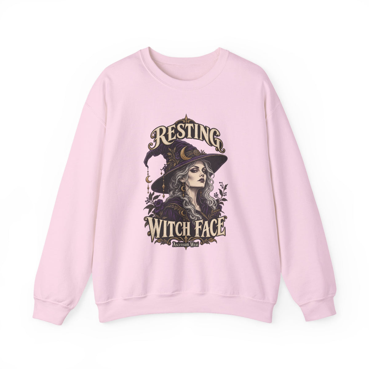 Resting Witch Face — Halloween Unisex Crewneck | Ascensum Wear