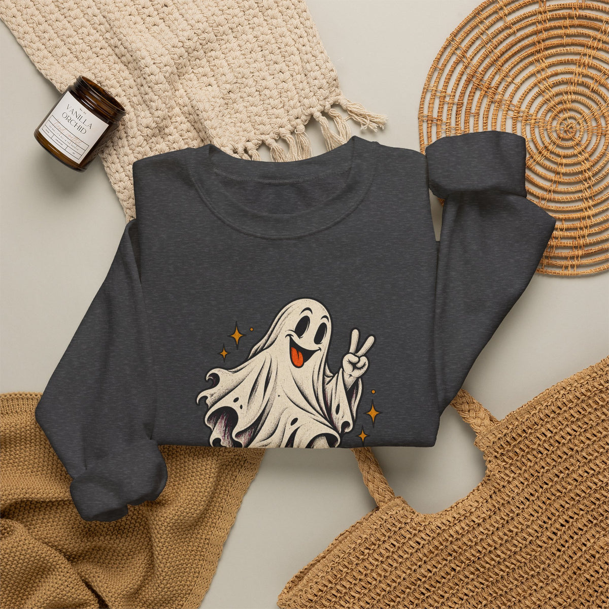 Creepin' It Real — Halloween Unisex Crewneck | Ascensum Wear