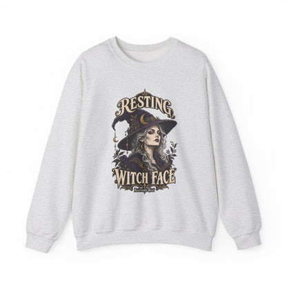Resting Witch Face — Halloween Unisex Crewneck | Ascensum Wear