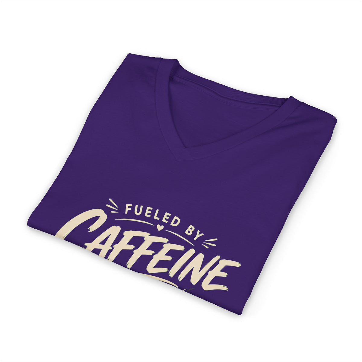 Fueled by Caffeine and Pure Audacity | Women's Empowerment  V Neck