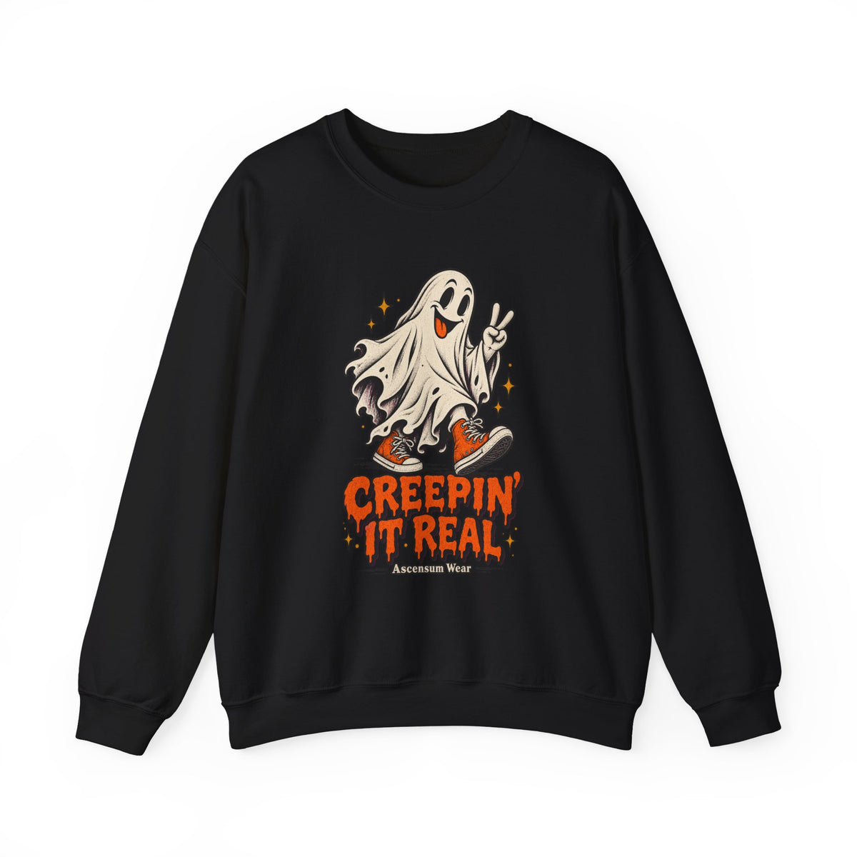 Creepin' It Real — Halloween Unisex Crewneck | Ascensum Wear