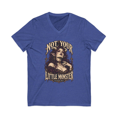Not Your Little Monster — Halloween Graphic V Neck | Ascensum Wear