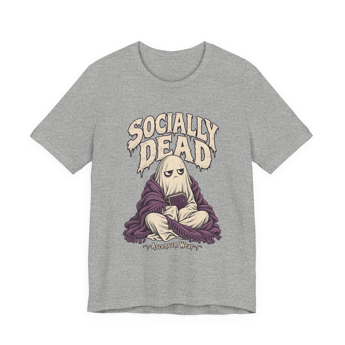 Socially Dead — Halloween Unisex Tee | Ascensum Wear
