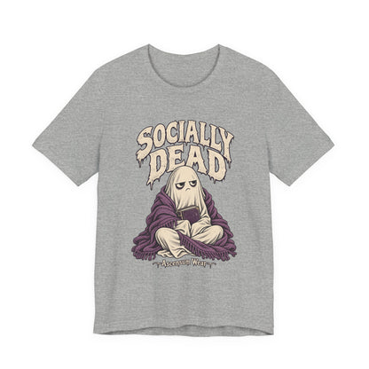 Socially Dead — Halloween Unisex Tee | Ascensum Wear
