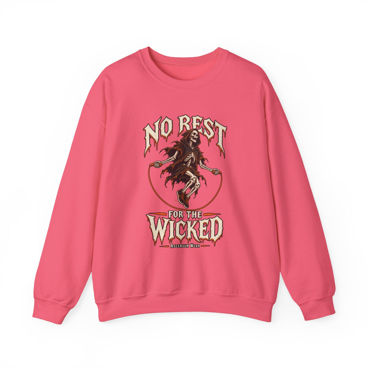 No Rest for the Wicked — Halloween Unisex Crewneck| Ascensum Wear