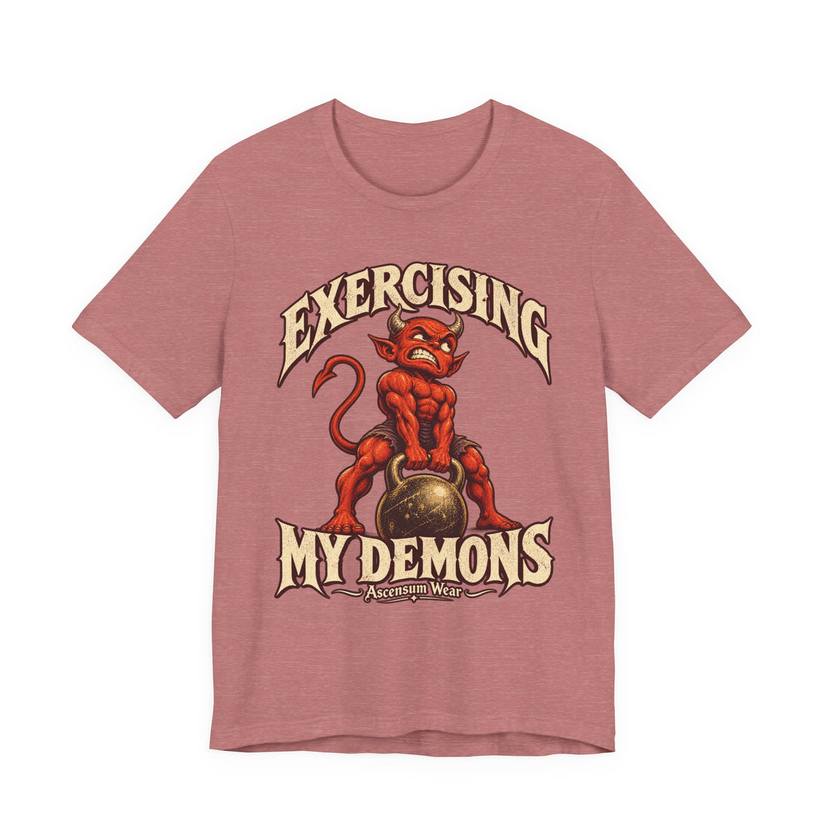 Exercising My Demons — Halloween Unisex Tee | Ascensum Wear