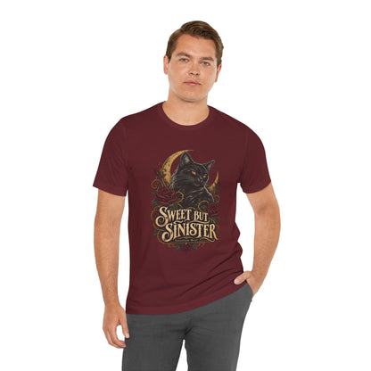 Sweet But Sinister — Black Cat Halloween Tee | Ascensum Wear