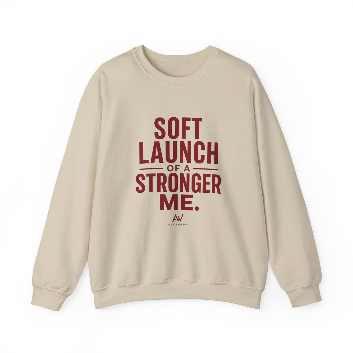 Soft Launch of a Stronger Me — Women's Empowerment Crewneck | Ascensum Wear
