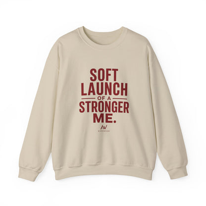 Soft Launch of a Stronger Me — Women's Empowerment Crewneck | Ascensum Wear