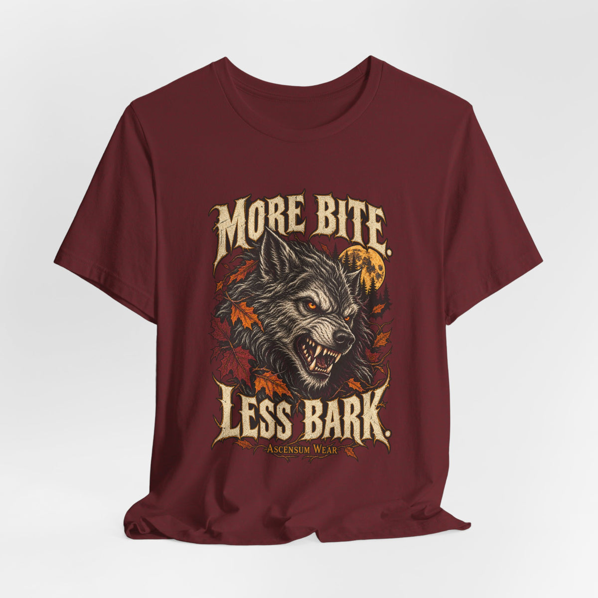 More Bite Less Bark — Halloween Unisex Tee | Ascensum Wear